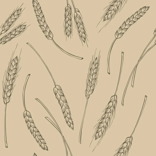 spikelets ile vektör desen