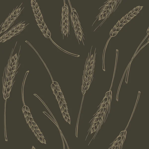 spikelets ile vektör desen