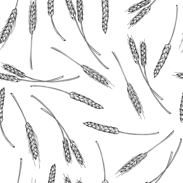 spikelets ile sorunsuz vektör desen