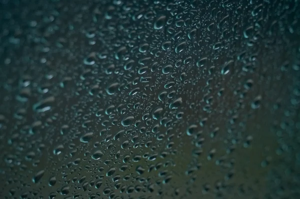 RAIN DROPS ON GLASS — Stock Photo, Image