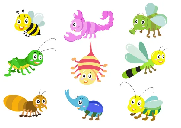 Insects — Stock Vector