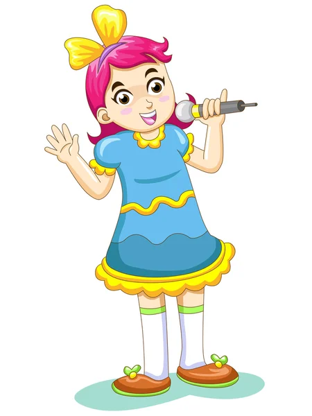 Music kid — Stock Vector