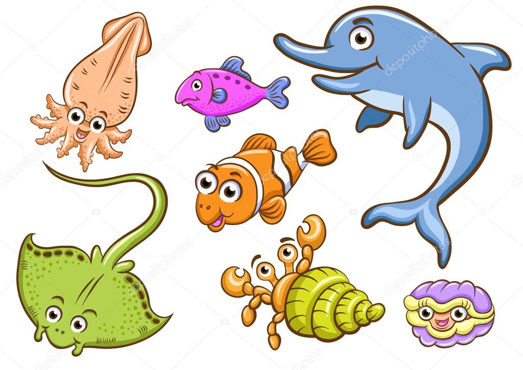 Aquatic Animals Stock Vector Image By C Akarakingdoms Aquatic Animals Stock Vector Image By C Akarakingdoms