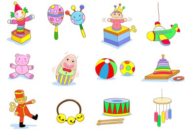 oyuncak illüstrasyon