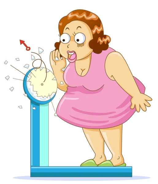 Overweight — Stock Photo, Image