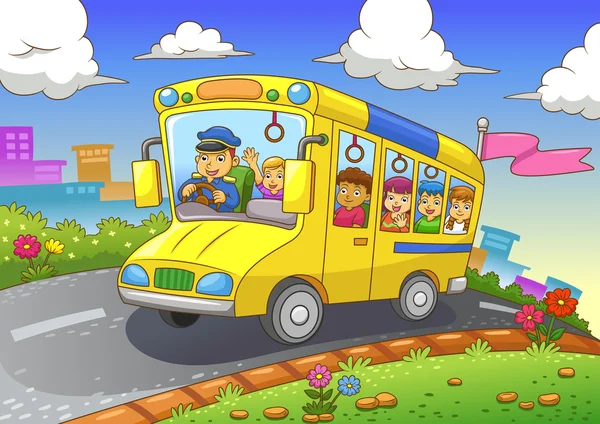 School bus — Stock Photo, Image