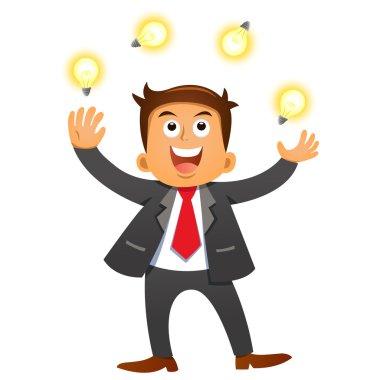 iş adamı fikri kavramlar.