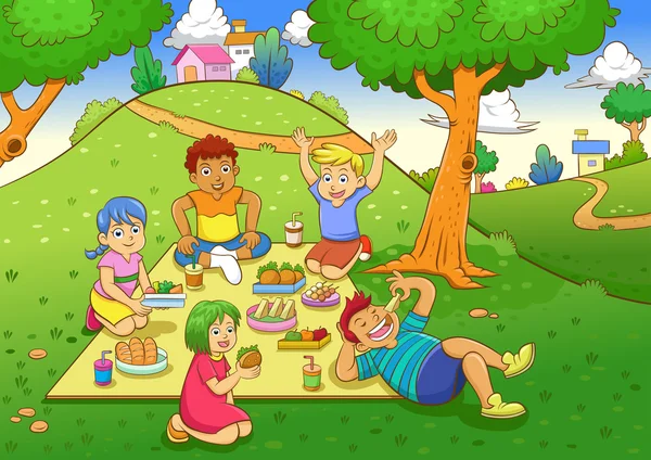 Picnic. — Foto de Stock