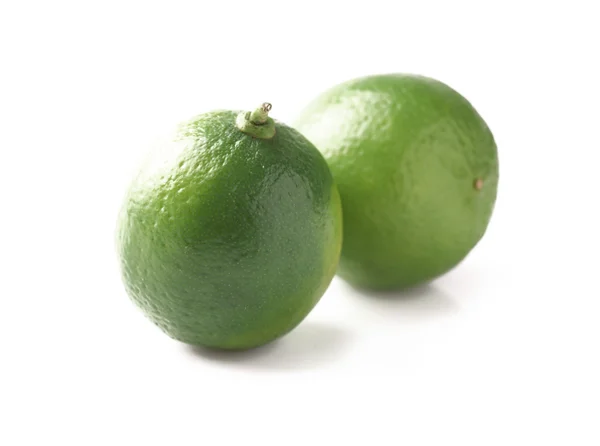 Lime isolated on a white — Stock Photo, Image