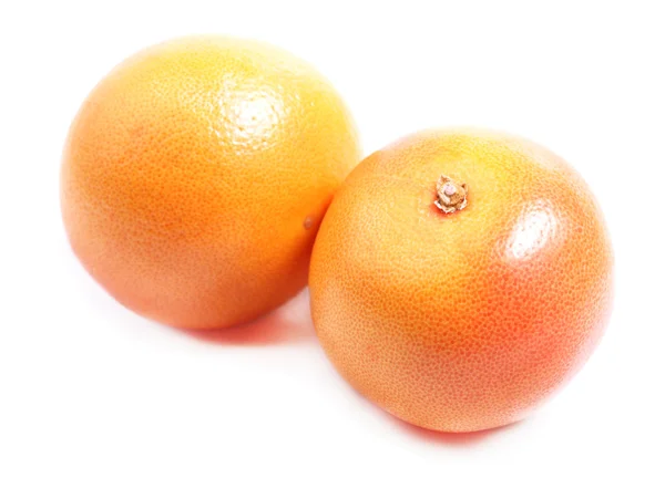 Rijp grapefruit geïsoleerd. — Stockfoto