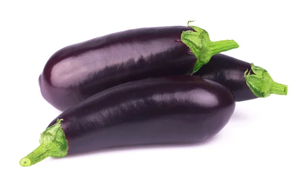 Eggplant  isolated on white — Stock Photo, Image