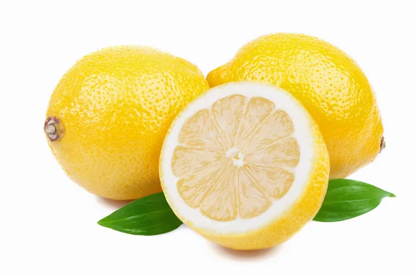 Ripe lemon isolated — Stock Photo, Image