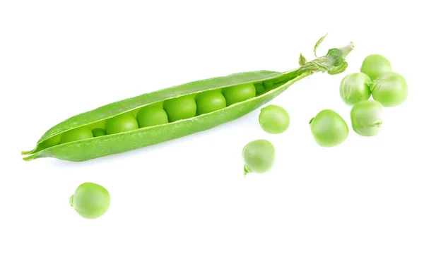 Ripe green peas — Stock Photo, Image