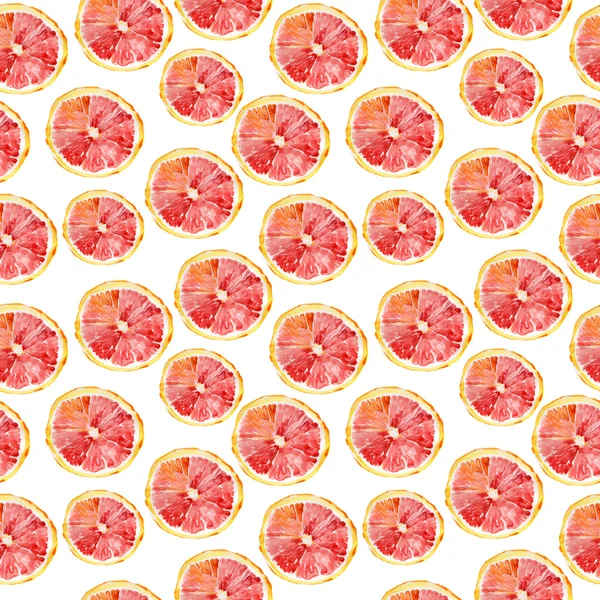 Grapefruit naadloze grote achtergrond. — Stockfoto
