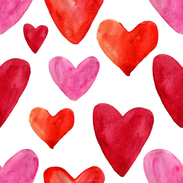 Hearts seamless pattern — Stock Photo, Image