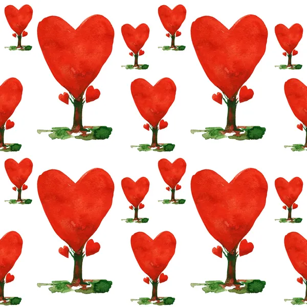 Albero a forma di cuore . — Foto Stock