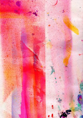 kağıt üzerinde soyut resim.