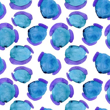 kesintisiz mavi leopar desen doku