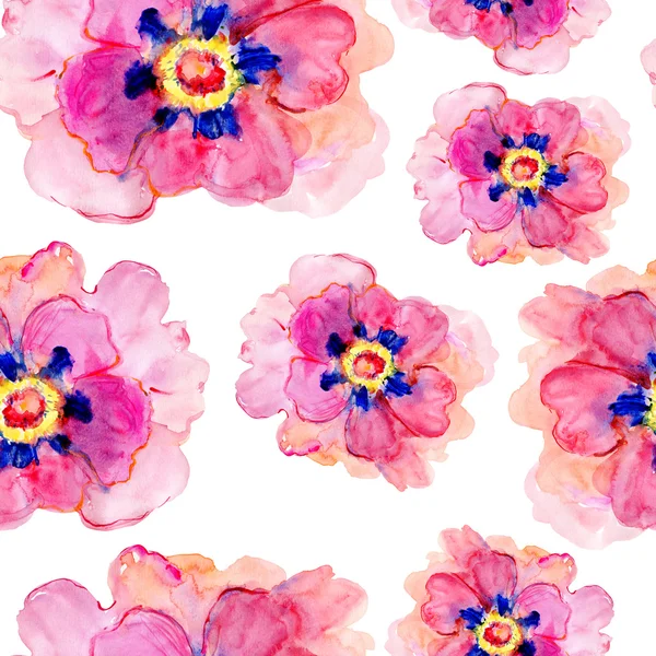 Pink Peonies Seamless Pattern — Stock Photo, Image