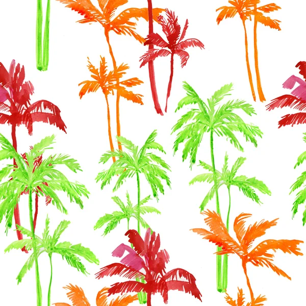 Padrão de palmeiras — Fotografia de Stock