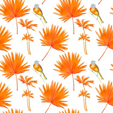 Suluboya kusursuz desen.