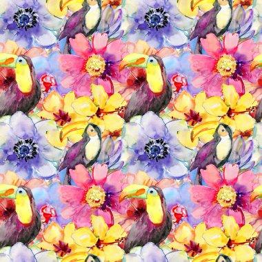 Tropik, pürüzsüz desen