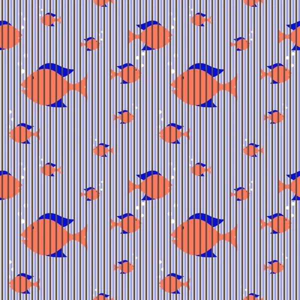 Graphiques Vectoriels Bel Ornement Sans Couture Avec Des Lignes Verticales — Image vectorielle