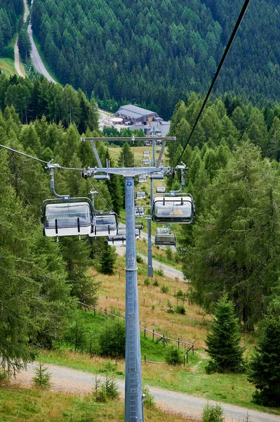 Cable Car Gerlitzen Alp Austria Summer Day — Foto Stock