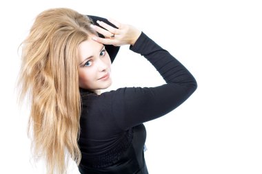 geriye doğru seyir şehvetli güzellik kız