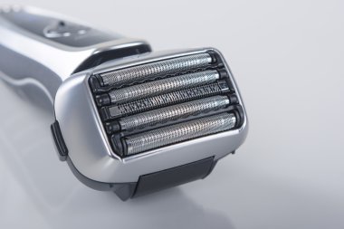 closeup modern Elektrikli tıraş makinesi
