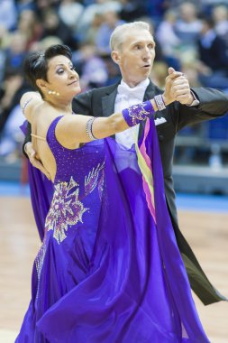 Minsk-belarus, Mart, 16: evgeniy zhukov, Irina zhukova perfo
