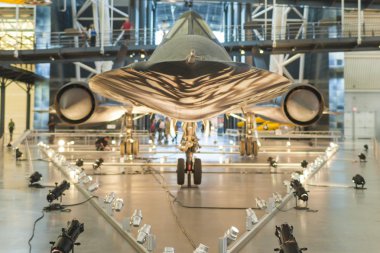 Chantilly ABD, 26 Eylül: lockheed sr-71 blackbird displ üzerinde