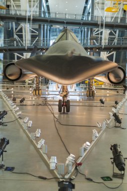 Chantilly ABD, 26 Eylül: lockheed sr-71 blackbird displ üzerinde