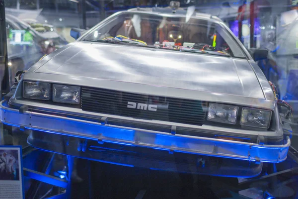 Los angeles-usa, Ekim, 3: de lorian dmc-12 araba ekranda