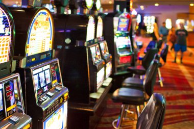 Las Vegas, ABD - 4 Temmuz 2014: Nevada Eyaleti Las Vegas Kumarhanesi, ABD