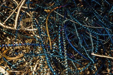 Metalik maden talaşı çok tatlı