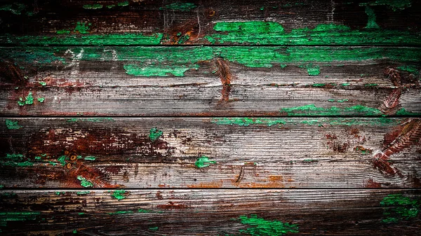 Vieille texture de bois vert industriel — Photo