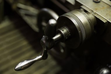 retro atölye eski endüstriyel aletler