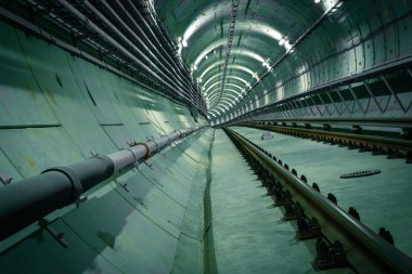 yeraltı metro hattı inşaatı