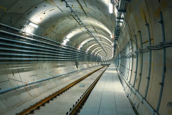 Metro subterráneo en construcción —  Fotos de Stock