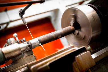 bir fabrikada Sanayi makineleri