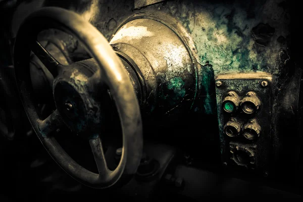 Industrielle Maschinen in einer Fabrik — Stockfoto