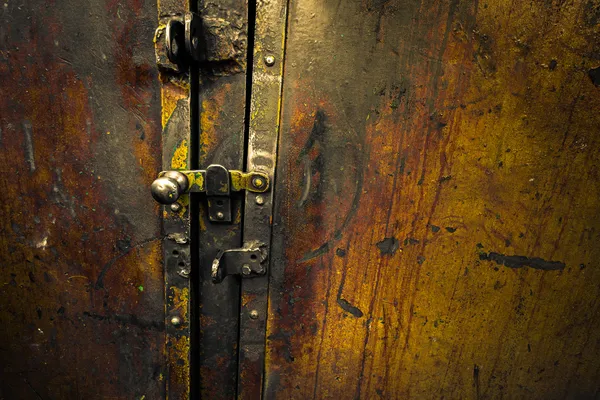 Μεταλλική πόρτα — Φωτογραφία Αρχείου