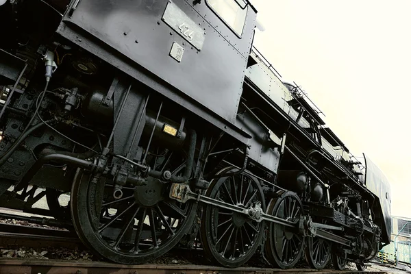 Ancien train à vapeur — Photo