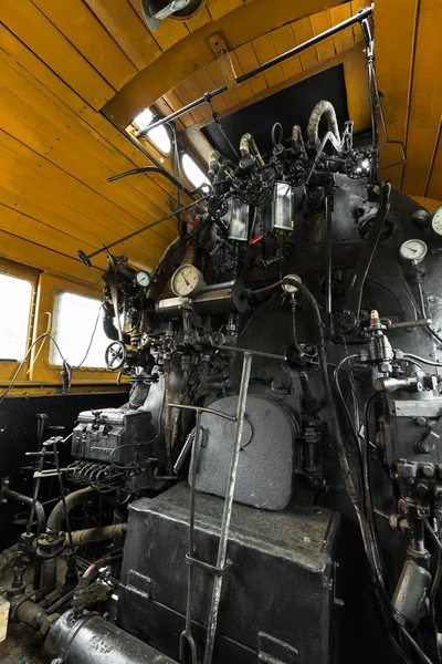 Vecchia caldaia treno — Foto Stock