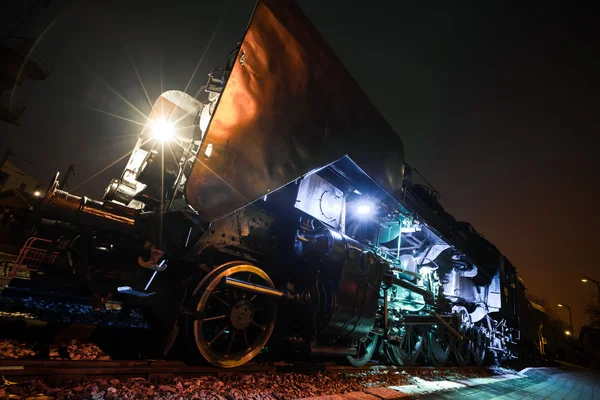 古い蒸気機関車 — ストック写真