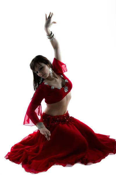 Tancerka brzucha kobiety — Zdjęcie stockowe