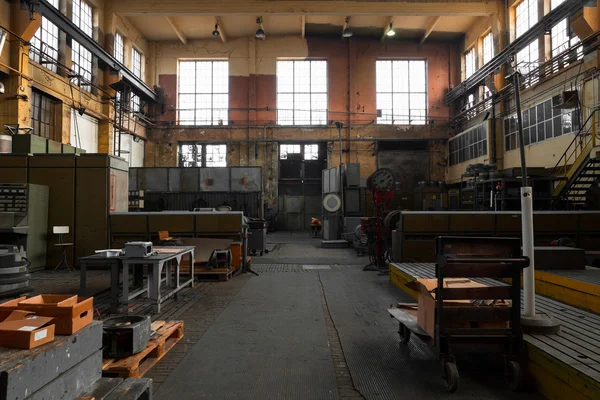 Oude industriële interieur — Stockfoto