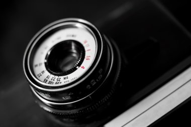 detay eski retro fotoğrafçılık