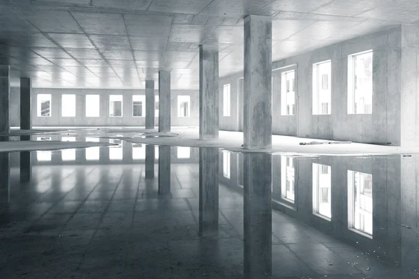 bitmemiş bir konut kompleksi